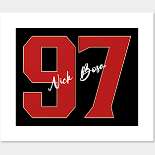 Nick Bosa 97 Posters and Art